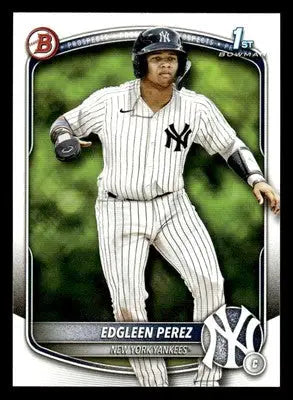 2025 Bowman #BP-80 Edgleen Perez Prospects - Baseball Card Single