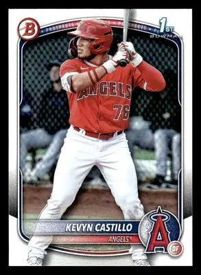 2025 Bowman #BP-82 Kevyn Castillo Prospects - Baseball Card Single