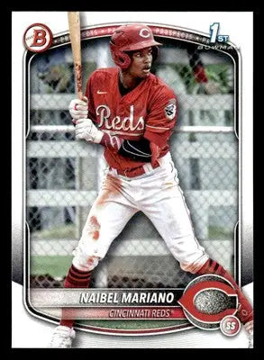 2025 Bowman #BP-99 Naibel Mariano Prospects - Baseball Card Single