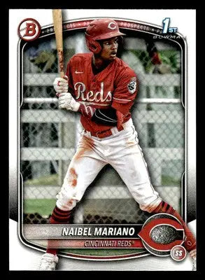 2025 Bowman #BP-99 Naibel Mariano Prospects - Baseball Card Single