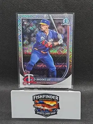 2025 Bowman - Brooks Lee #72 Chrome Mojo Refractor (RC) - Baseball Card Single