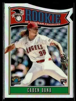 2025 Bowman Caden Dana #ROY-7 Rookie of the Year Favorites Los Angeles Angels