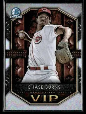 2025 Bowman Chase Burns #VIP-7 Very Important Prospects Cincinnati Reds