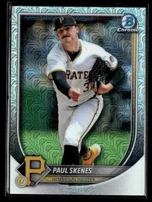 2025 Bowman Chrome #30 Paul Skenes Mega Box Mojo Refractor