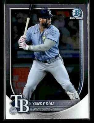 2025 Bowman Chrome #43 Yandy Diaz - Baseball Card Single