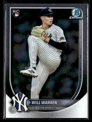 2025 Bowman Chrome #79 Will Warren - Baseball Card Single