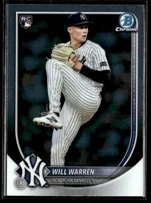 2025 Bowman Chrome #79 Will Warren - Baseball Card Single