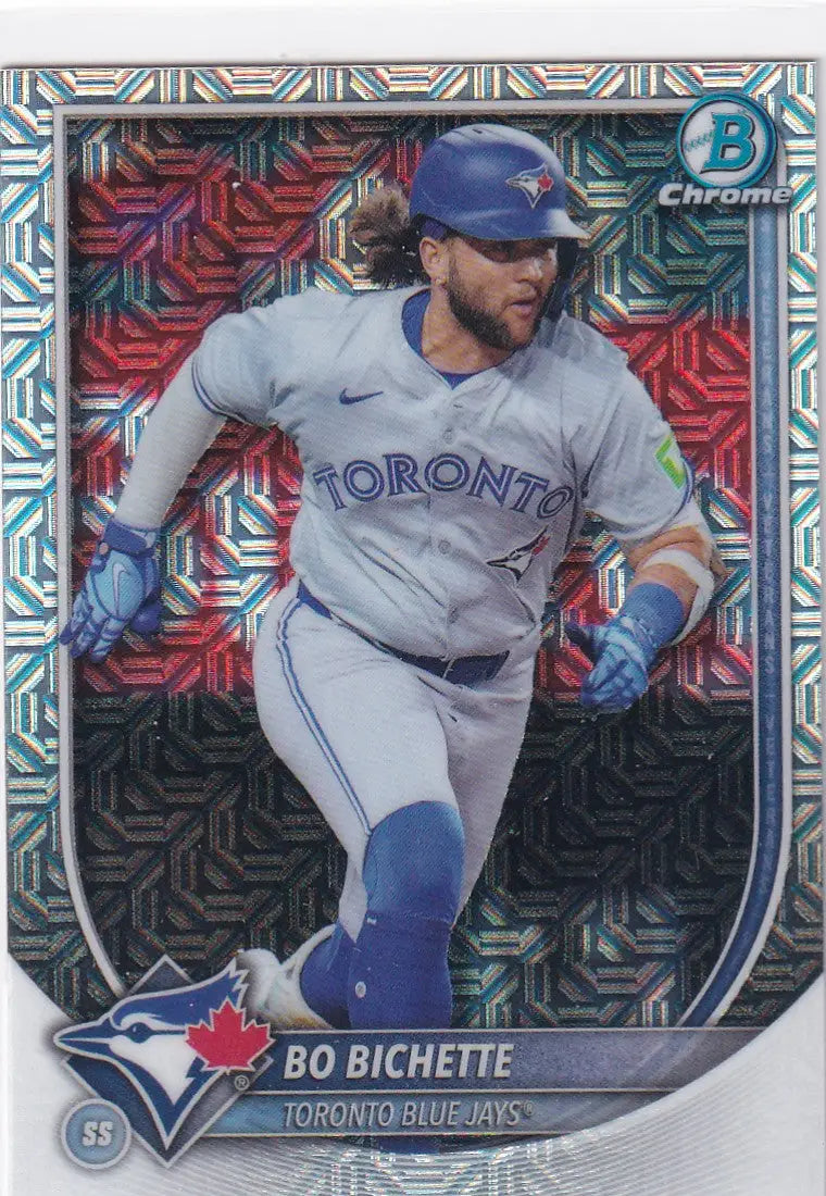 2025 BOWMAN CHROME #92 BO BICHETTE MOJO- TORONTO BLUE JAYS - Baseball Card Single