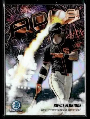 2025 Bowman Chrome #AD-10 Bryce Eldridge Adios! - Baseball Card Single