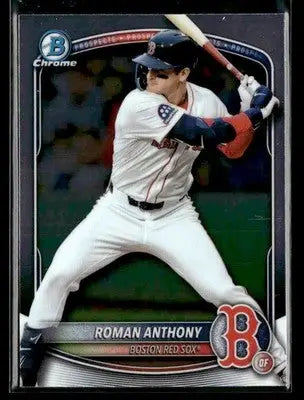 2025 Bowman Chrome #BCP-167 Roman Anthony - Baseball Card Single