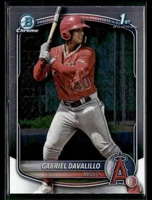 2025 Bowman Chrome #BCP-178 Gabriel Davalillo - Baseball Card Single