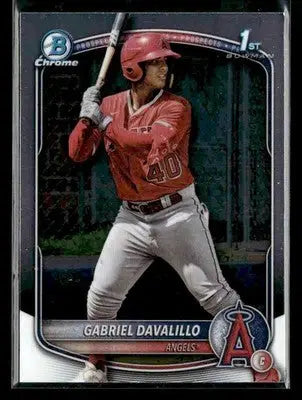 2025 Bowman Chrome #BCP-178 Gabriel Davalillo - Baseball Card Single