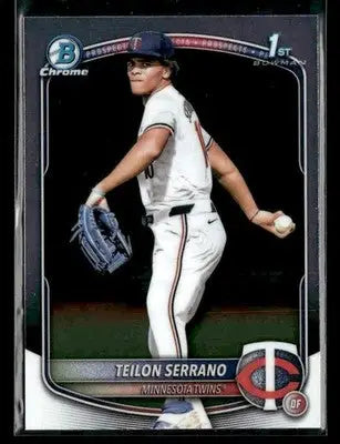 2025 Bowman Chrome #BCP-188 Teilon Serrano - Baseball Card Single