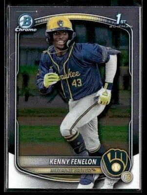 2025 Bowman Chrome #BCP-190 Kenny Fenelon - Baseball Card Single