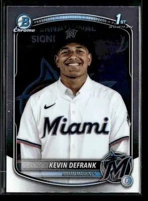 2025 Bowman Chrome #BCP-205 Kevin Defrank - Baseball Card Single