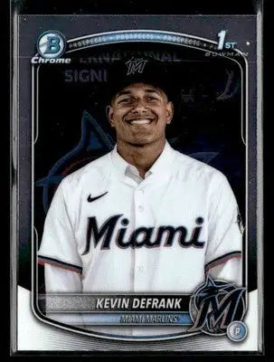 2025 Bowman Chrome #BCP-205 Kevin DeFrank - Baseball Card Single