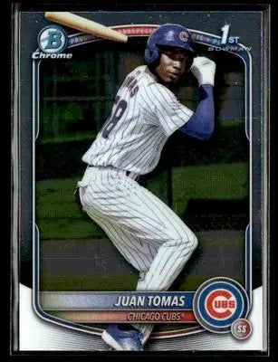 2025 Bowman Chrome #BCP-230 Juan Tomas - Baseball Card Single