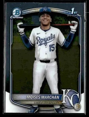 2025 Bowman Chrome #BCP-242 Moises Marchan - Baseball Card Single