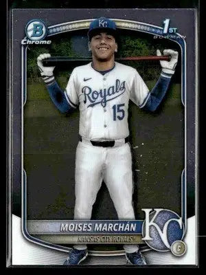 2025 Bowman Chrome #BCP-242 Moises Marchan - Baseball Card Single