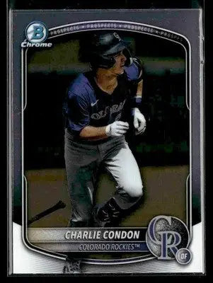 2025 Bowman Chrome #BCP-248 Charlie Condon - Baseball Card Single