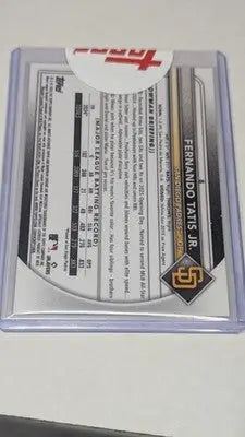 2025 Bowman Chrome Fernando Tatis Jr. #8 Orange /25 Padres