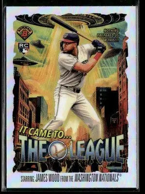 2025 Bowman Chrome #IT-15 James Wood It Came To The League - Baseball Card Single
