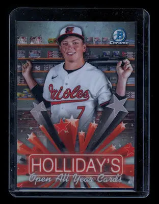 2025 Bowman Chrome Jackson Holliday #HS-2 Hobby Stars Baseball - Baseball Card Single
