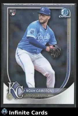 2025 Bowman Chrome NOAH CAMERON #67 [Base] RC Kansas City Royals RC