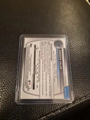 2025 Bowman Chrome - Prospect Autographs Andrew Salas - Baseball Card Single