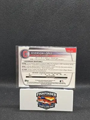 2025 Bowman Chrome - Prospect Autographs Hiverson Lopez #CPA-HL /150 - Baseball Card Single