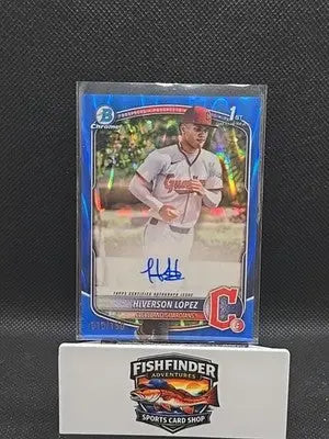 2025 Bowman Chrome - Prospect Autographs Hiverson Lopez #CPA-HL /150 - Baseball Card Single
