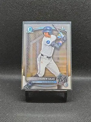 2025 Bowman Chrome - Prospects Andrew Salas #BCP-156 (RC) - Baseball Card Single