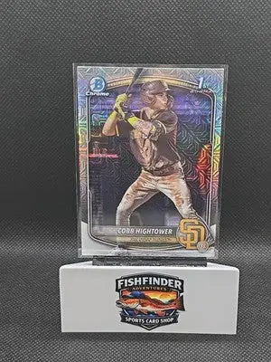 2025 Bowman - Chrome Prospects Cobb Hightower #BCP-104 Mojo Refractor (RC) - Baseball Card Single