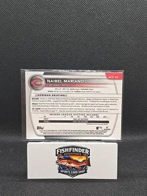 2025 Bowman Chrome Prospects Naibel Mariano #BCP-99 Purple Raywave/250 - Baseball Card Single