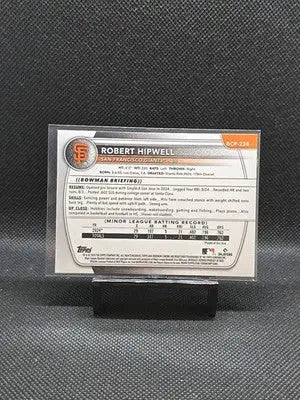 2025 Bowman Chrome - Prospects Robert Hipwell #BCP-238 (RC) - Baseball Card Single