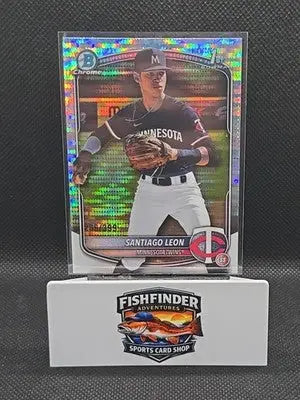 2025 Bowman Chrome - Prospects Santiago Leon Santiago Leon #BCP-247 Pulsar /399 - Baseball Card Single