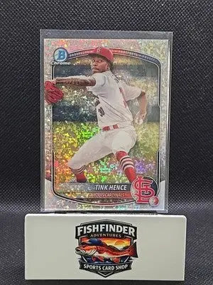 2025 Bowman - Chrome Prospects Tink Hence #BCP-101 Mini-Diamond Refractor (RC) - Baseball Card Single