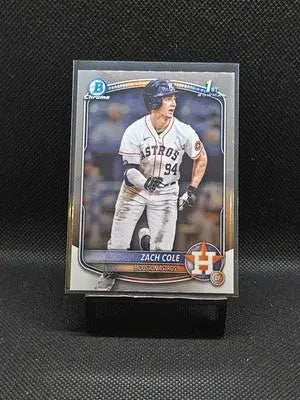 2025 Bowman Chrome - Prospects Zach Cole Zach Cole #BCP-244 (RC) - Baseball Card Single