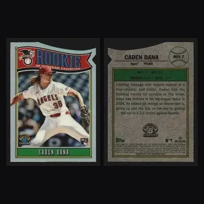 2025 Bowman Chrome ROY-7 Caden Dana Rookie of the Year Angels RC - Baseball Card Single