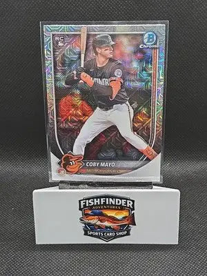 2025 Bowman - Coby Mayo #37 Chrome Mojo Refractor (RC) - Baseball Card Single