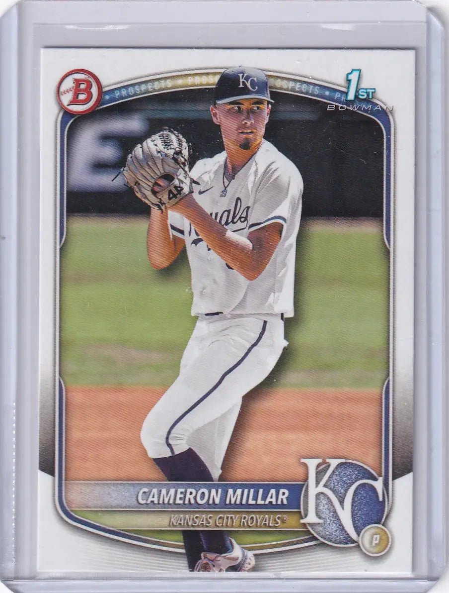 2025 Bowman Draft #BD-176 Cameron Millar - Royals - Baseball Card Single