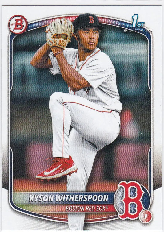 2025 Bowman Draft #BD-29 Kyson Witherspoon 1st Bowman Boston Red Sox - Baseball Card Single