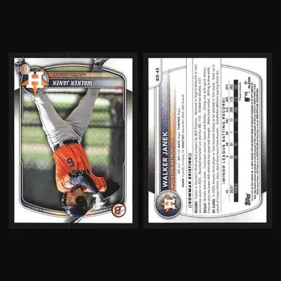 2025 Bowman Draft #BD-45 Walker Janek Astros 1st Bowman - Baseball Card Single