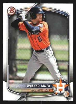 2025 Bowman Draft #BD-45 Walker Janek Astros 1st Bowman - Baseball Card Single