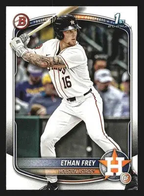 2025 Bowman Draft #BD-67 Ethan Frey Astros 1st Bowman - Baseball Card Single