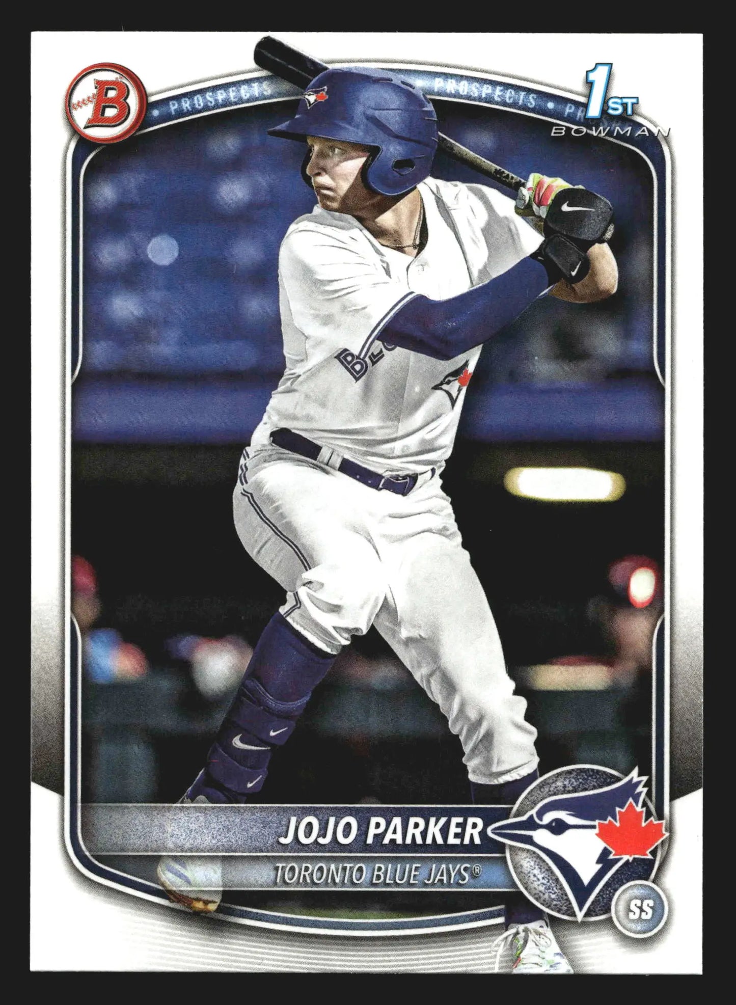 2025 Bowman Draft #BD-8 JoJo Parker 1st Bowman Toronto Blue Jays