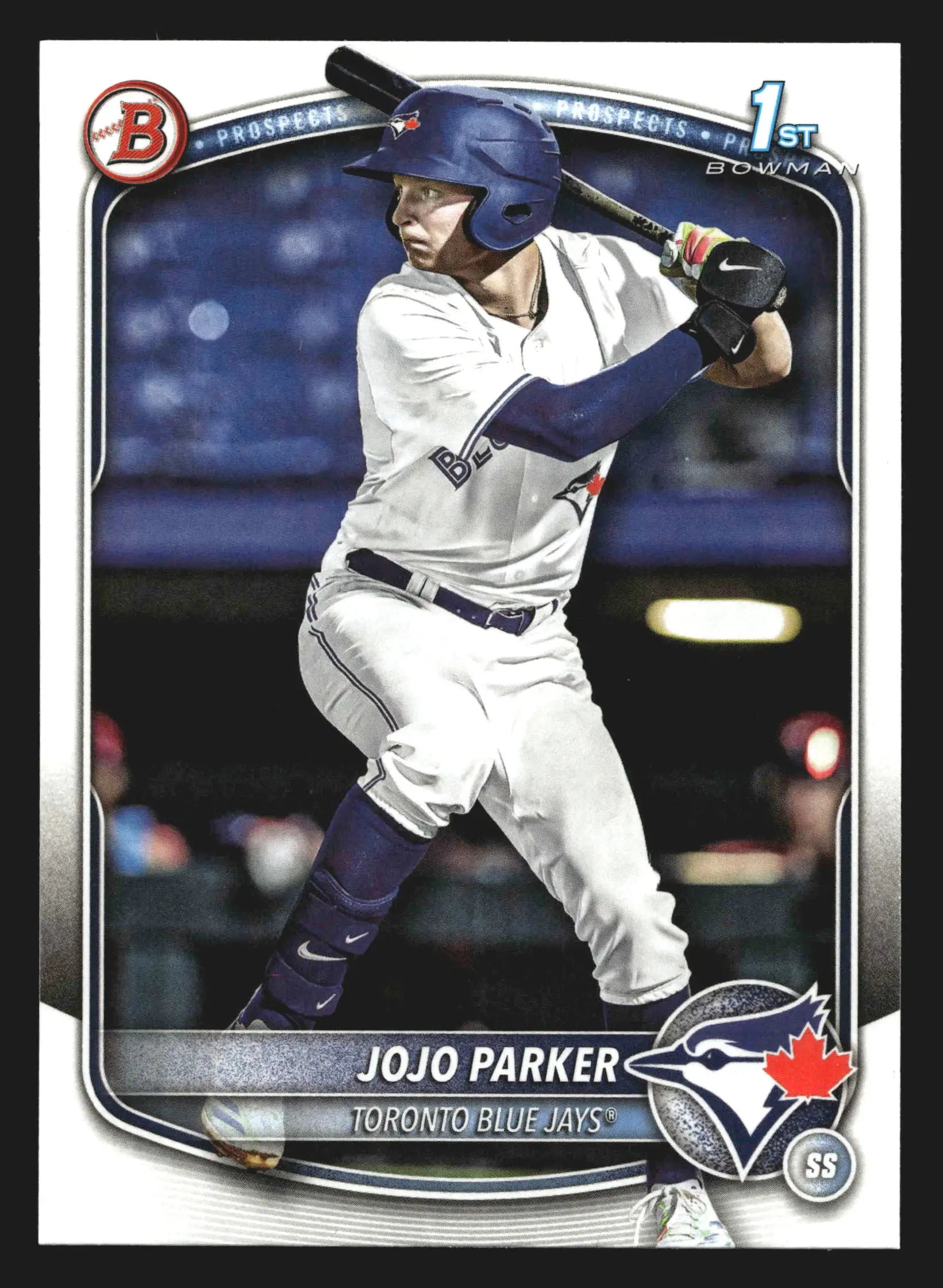 2025 Bowman Draft #BD-8 JoJo Parker 1st Bowman Toronto Blue Jays