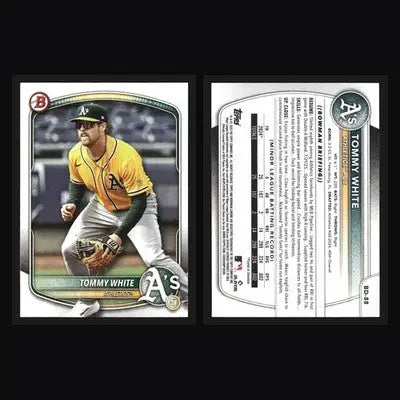 2025 Bowman Draft #BD-88 Tommy White Athletics Prospects - Baseball Card Single