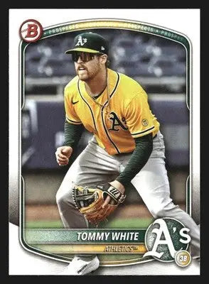 2025 Bowman Draft #BD-88 Tommy White Athletics Prospects - Baseball Card Single