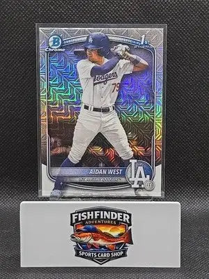2025 Bowman Draft - Chrome Aidan West #BDC-6 Mojo Refractor (RC) - Baseball Card Single